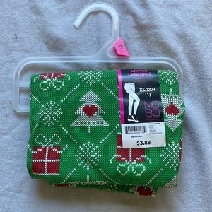 printed christmas ankle leggings